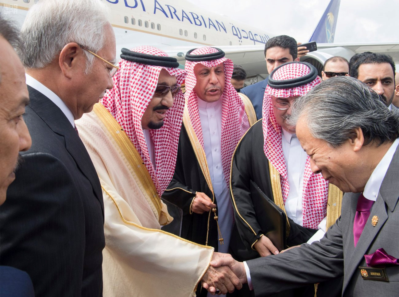 الملك سلمان يصل ماليزيا