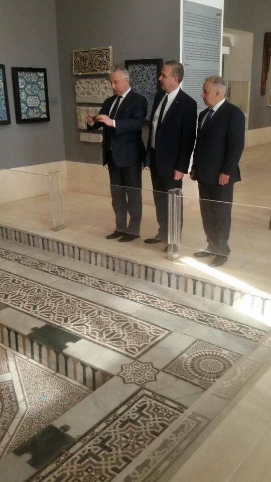نائب رئيس وزراء المجر فى المتحف الفن الإسلامى