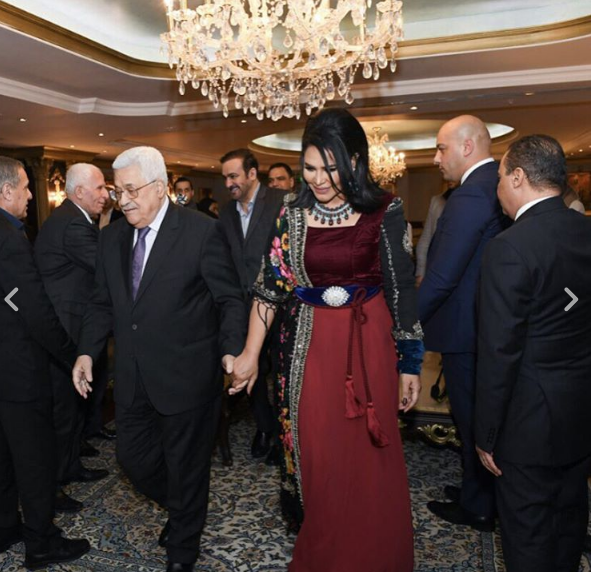 أحلام و الرئيس الفلسطينى فى بيروت (2)