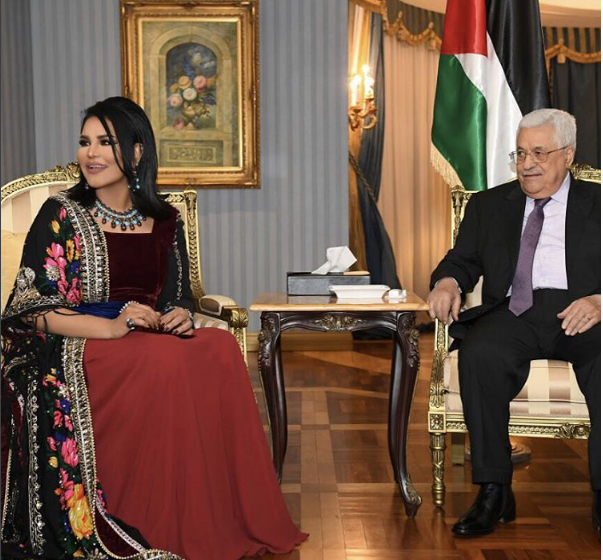 أحلام و الرئيس الفلسطينى فى بيروت (5)
