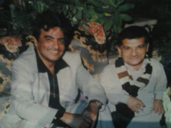  سمير الزينى مع الفنان جمال عبد الناصر