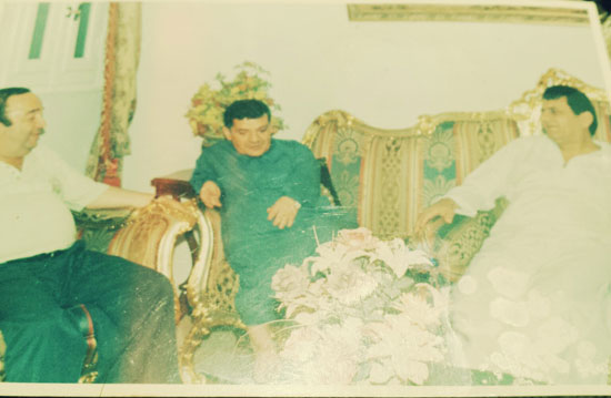  سمير الزينى مع يونس شلبى ومظهر أبو النجا