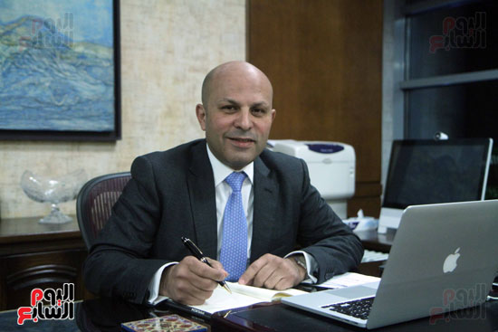 تامر جاد الله الرئيس التنفيذى لـ«المصرية للاتصالات (2)