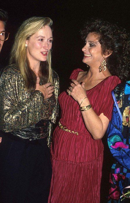 ميريل ستريب خلال حفل الأوسكار 1988