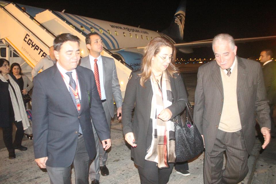 توافد الوزارء العرب على مطار شرم الشيخ (1)