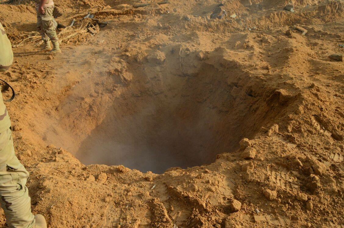 أثار الضربة الجوية