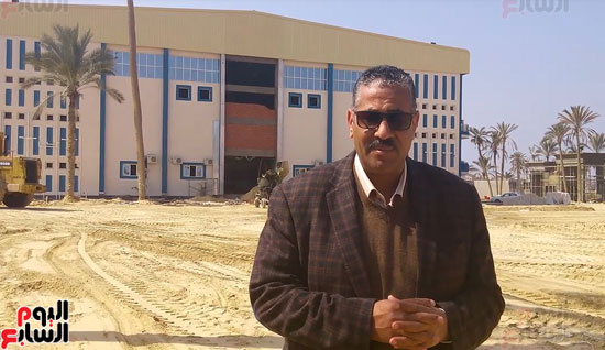  إيهاب حسن مدير الشباب والرياضة بشمال سيناء