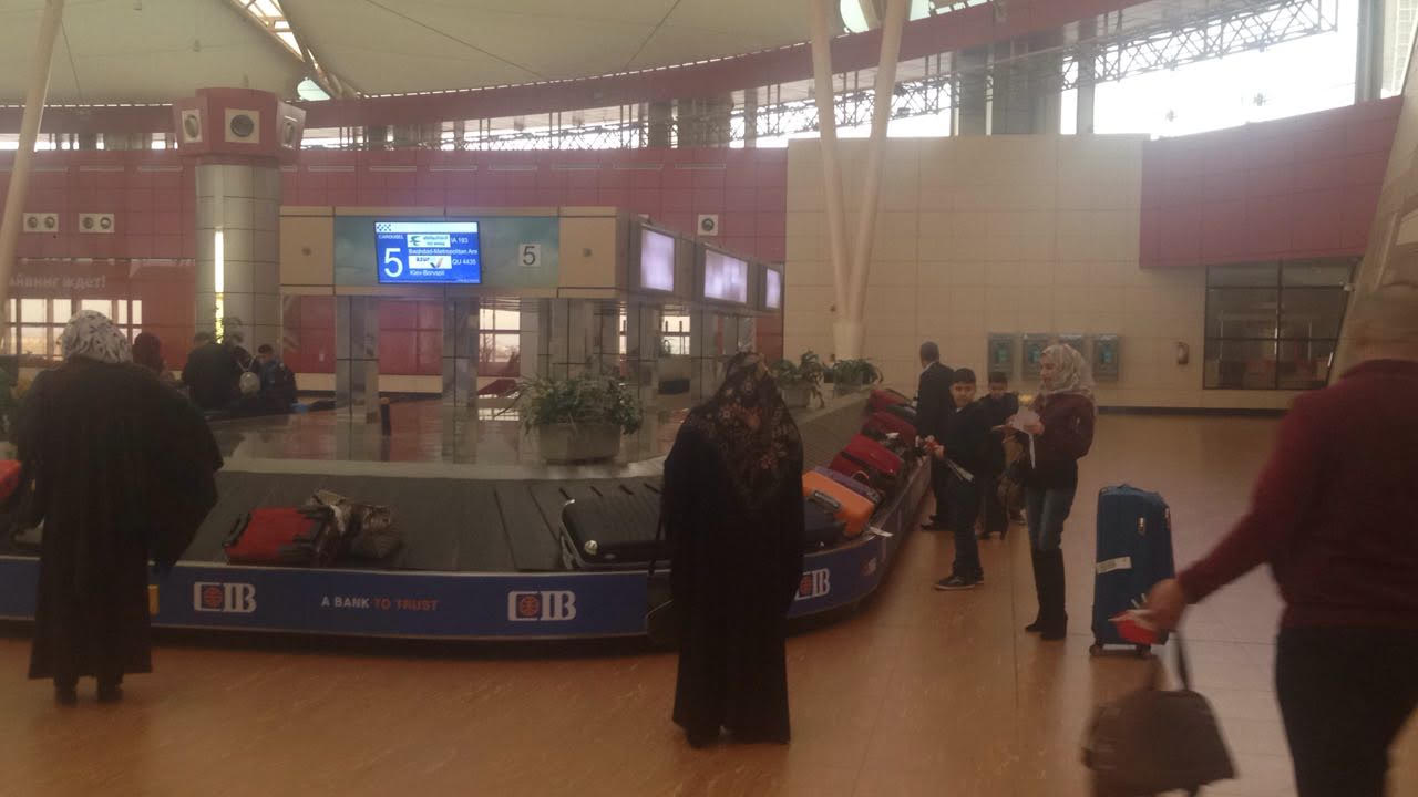 مطار شرم الشيخ يستقبل اول رحلات خط الطيران من بغداد