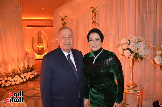 د.محرم هلال وحرمه هدى السادات