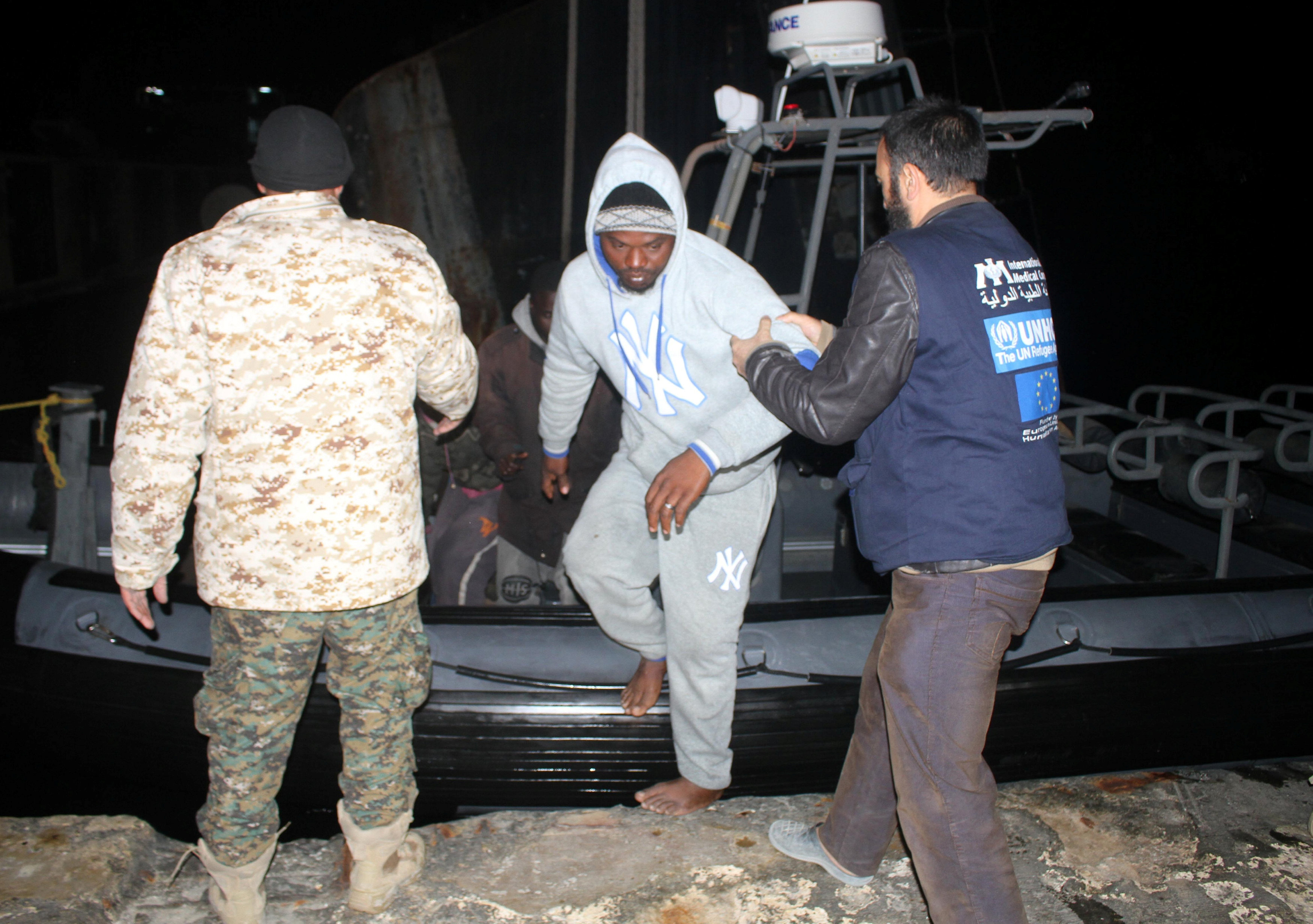 عمليات الانقاذ على السواحل الليبية