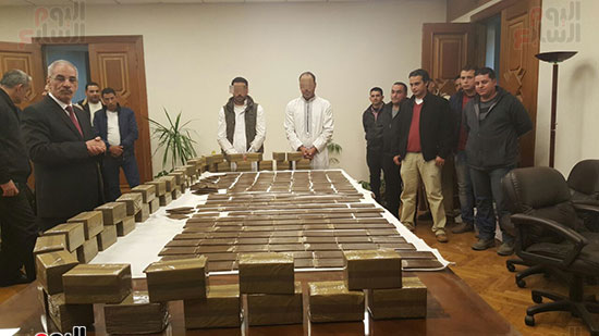 المتهمان بتجارة الحشيش