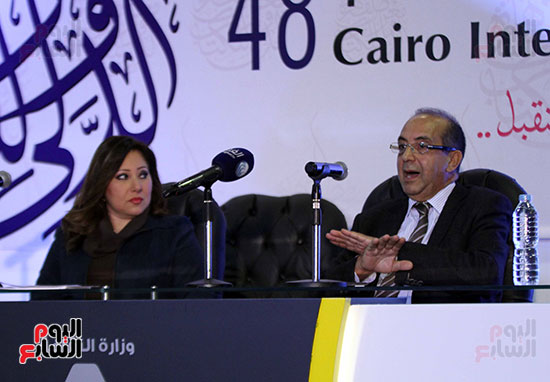 المفكر المغربى الدكتور سعيد بن سعيد العلوى وريهام منيب 1 المفكر المغربى الدكتور سعيد بن سعيد العلوى وريهام منيب 1