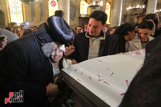 جنازة الشهيدة دميانة - تفجير الكنيسة البطرسية (19)