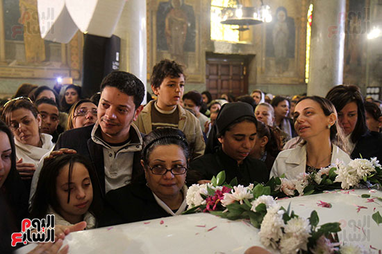 جنازة الشهيدة دميانة - تفجير الكنيسة البطرسية (24)