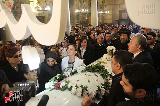 جنازة الشهيدة دميانة - تفجير الكنيسة البطرسية (31)