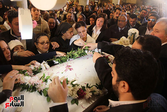 جنازة الشهيدة دميانة - تفجير الكنيسة البطرسية (23)