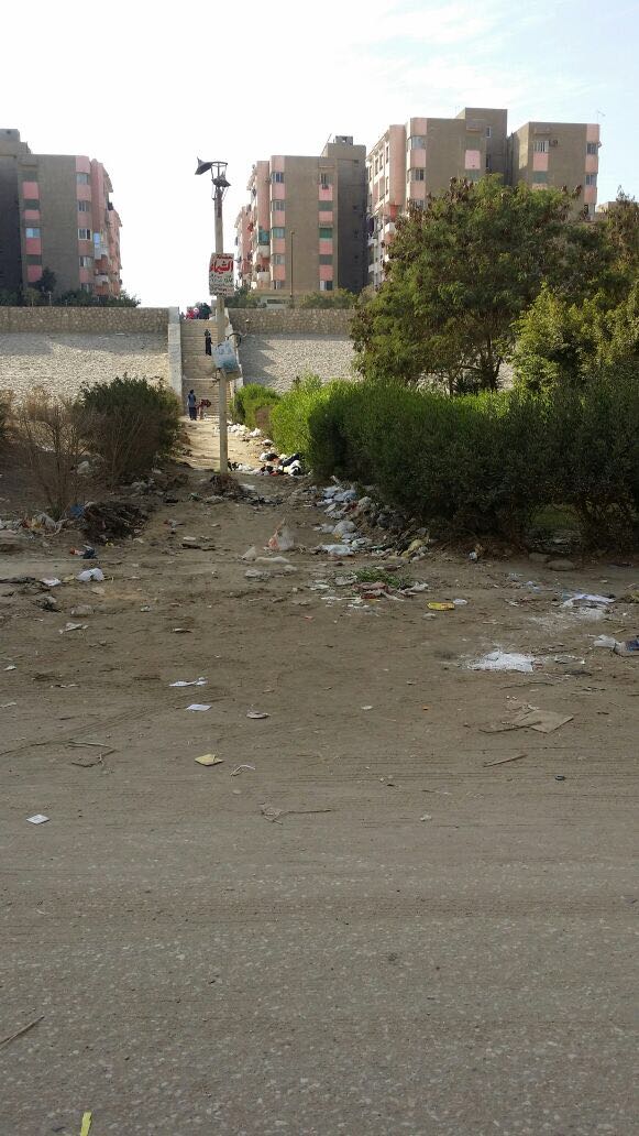 تراكم القمامة بمساكن الضباط بزهراء مدينة نصر (2)