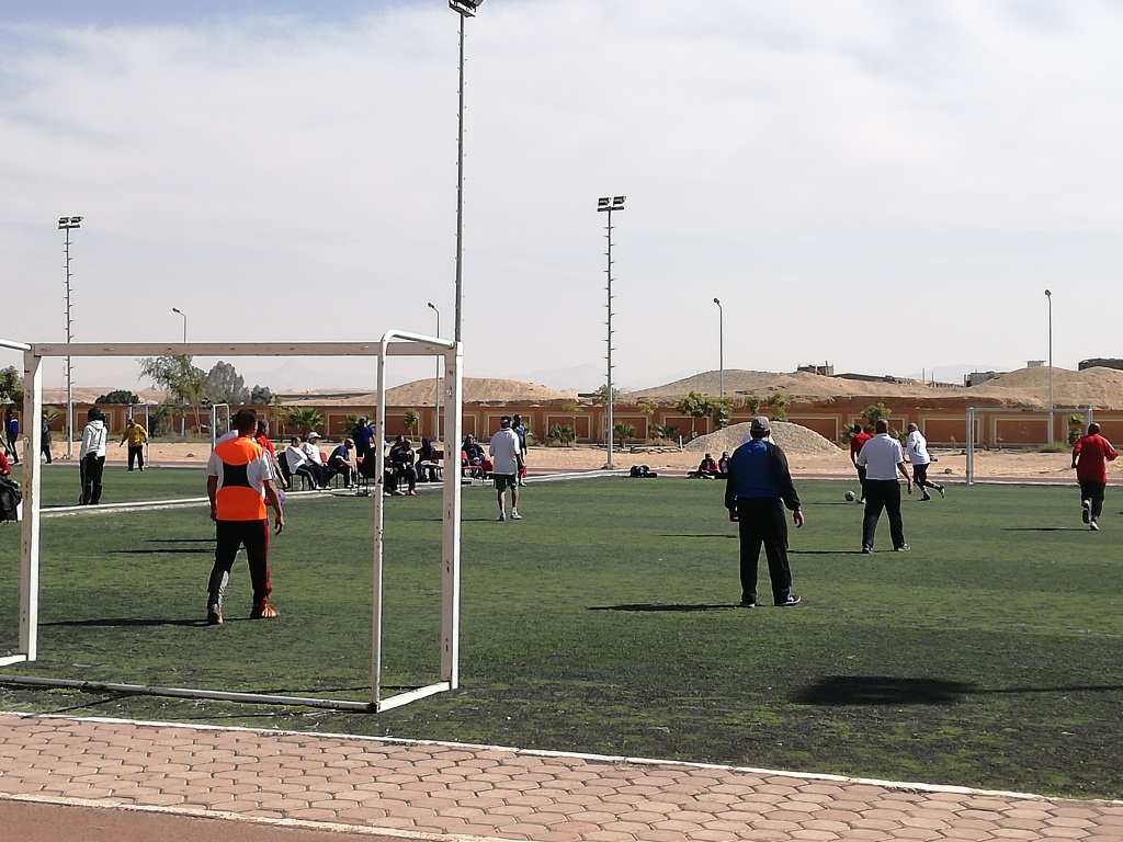 5- فعاليات لعبة كرة القدم خلال ملتقي الرواد الرياضي