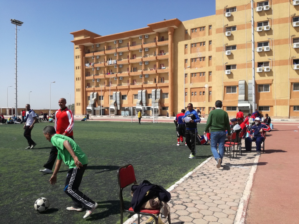 2- جانب من فعاليات اللقاء الرياضي لرواد الصعيد في مدينة الطود