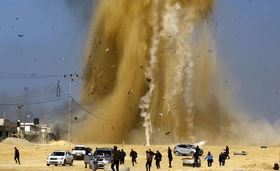 انفجار غزة (4)