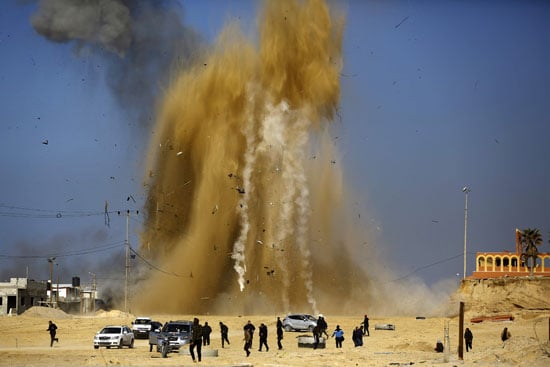 انفجار غزة (2)