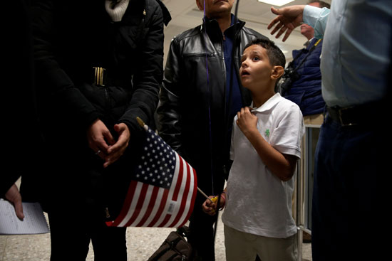 وصول المهاجرين