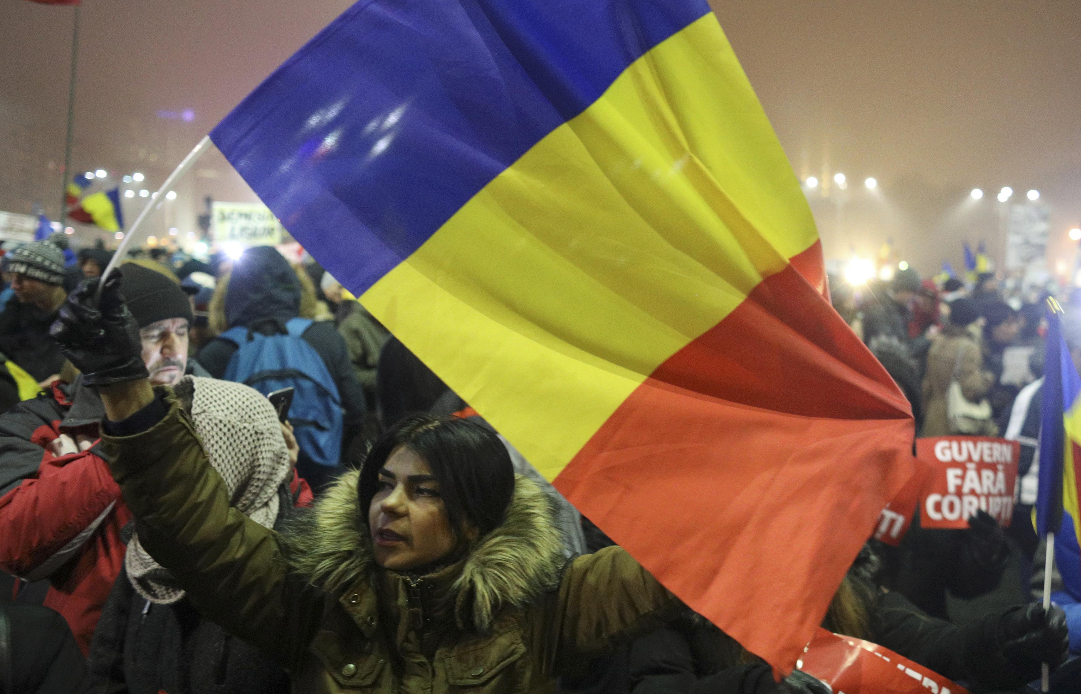 تظاهرات فى رومانيا تطالب برحيل الحكومة