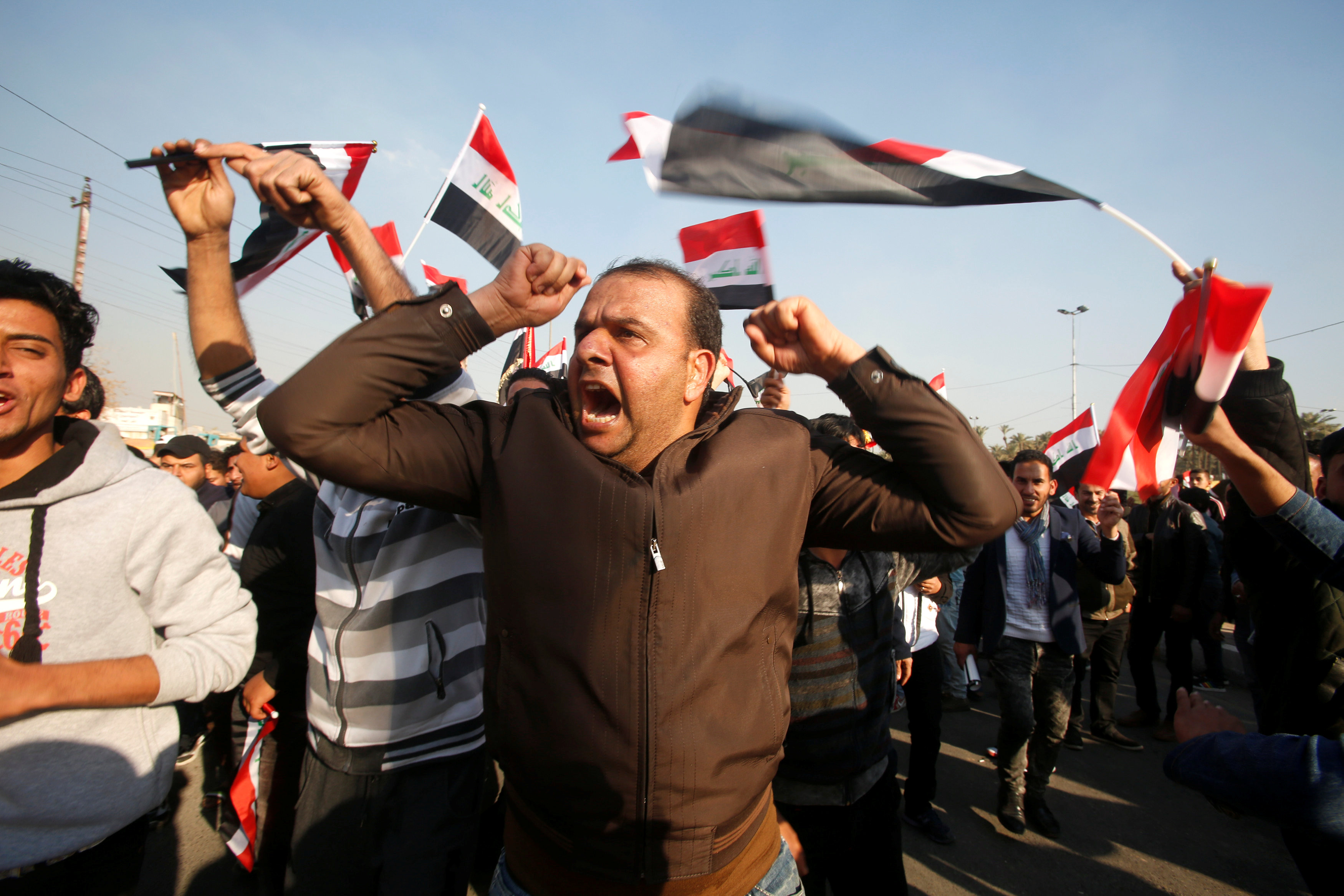 تظاهرات فى العراق