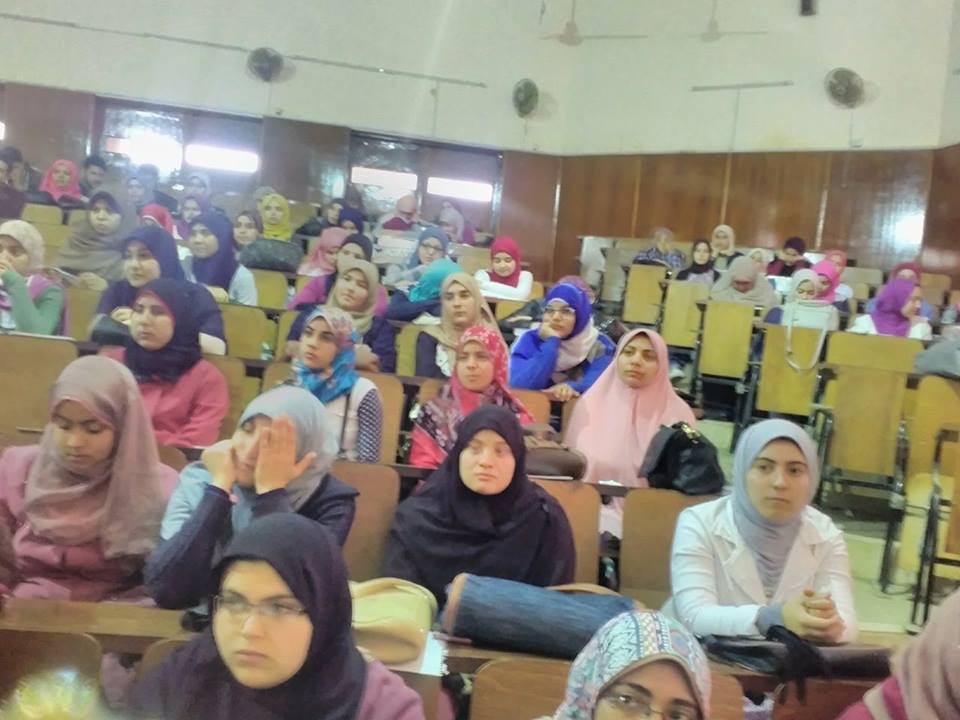 معـا لمحاربة الفساد حملة توعوية لطلاب العلوم الطبية بجامعة المنوفية (2)