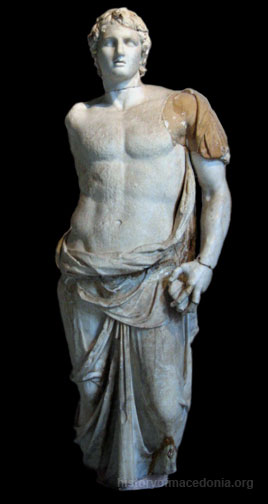 تمثال من الرخام للإسكندر الأكبر فى المتحف الأثرى فى إسطنبول