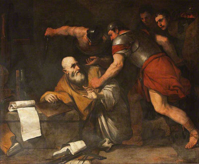 مقتل أرخميدس على يد  جندى رومانى - لوكا جيوردانو