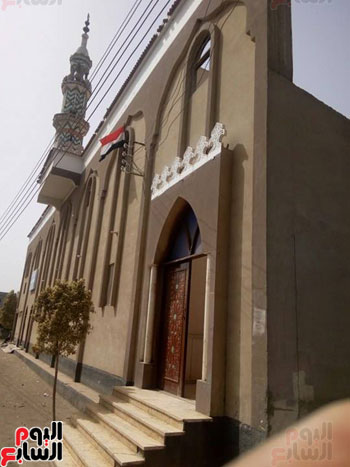 صورة للمسجد من الخارج