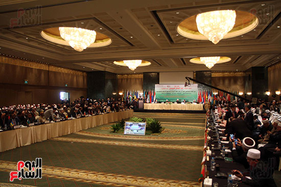 الجلسة الافتتاحية للمؤتمر السابع والعشرين للمجلس الأعلى للشئون الإسلامية (31)