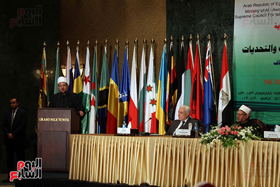 الجلسة الافتتاحية للمؤتمر السابع والعشرين للمجلس الأعلى للشئون الإسلامية (36)