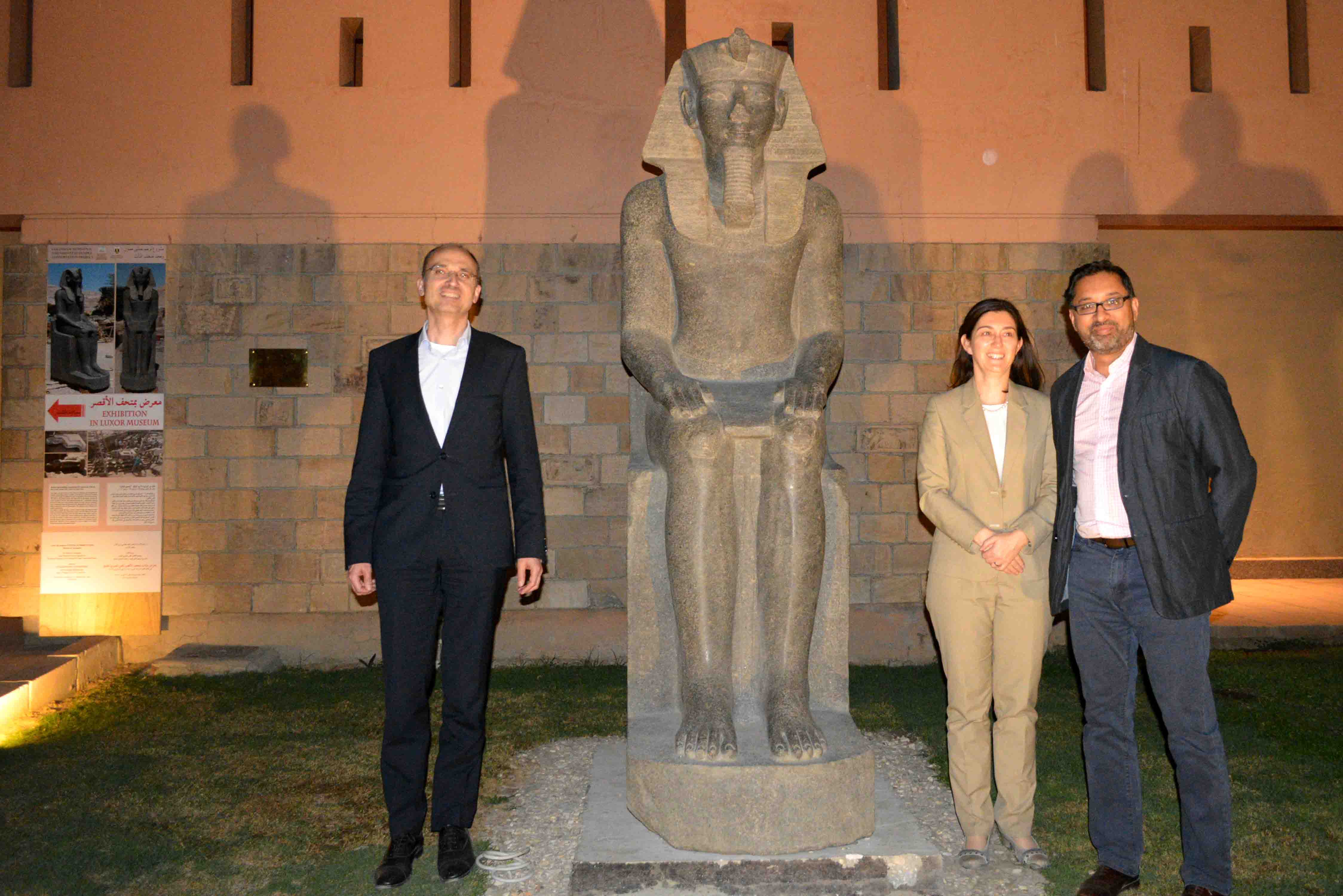  زيارة نائب رئيس البنك الدولي  لمتحف الاقصر