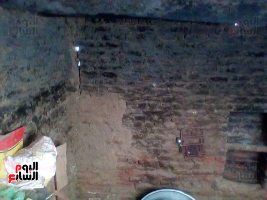 منزل الحاجة ثريا المتصدع