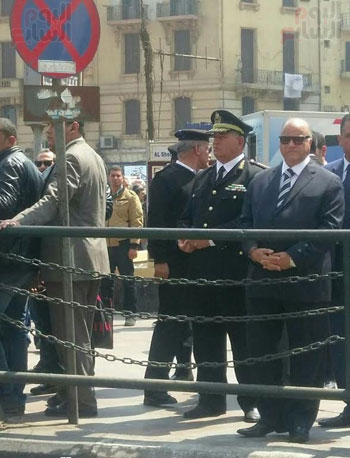 مدير أمن القاهرة و قيادات مديرية الأمن اثناء الحملة