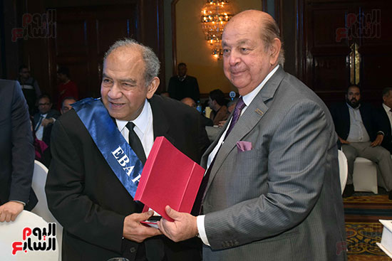 احتفالية تكريم الرواد بجمعية رجال الأعمال المصريين (25)