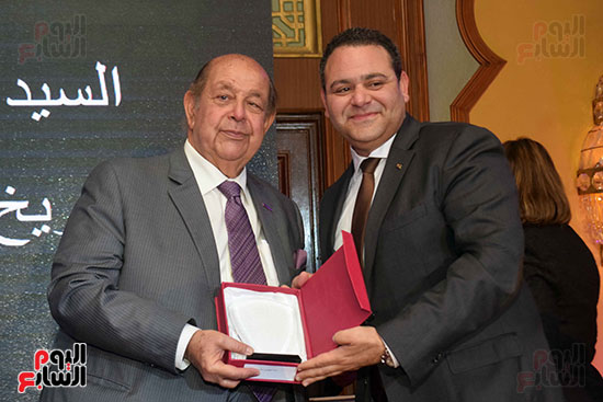 احتفالية تكريم الرواد بجمعية رجال الأعمال المصريين (35)