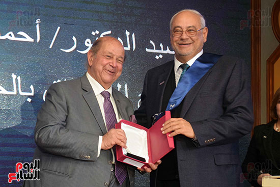احتفالية تكريم الرواد بجمعية رجال الأعمال المصريين (47)