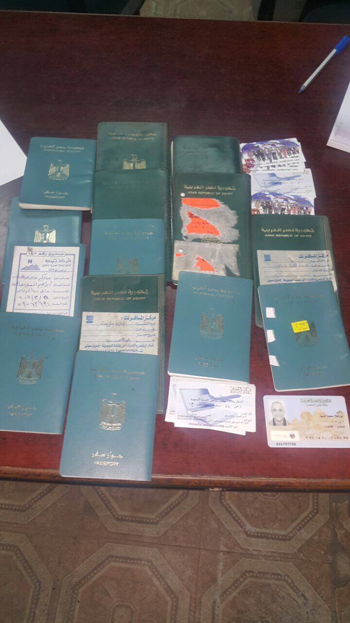 جوازات سفر مضبوطة بشركات سياحة غير مرخصة