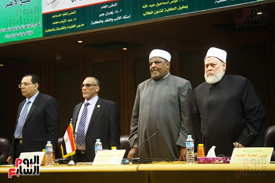 افتتاح مؤتمر تجديد الخطاب الدينى بالسلام الوطنى