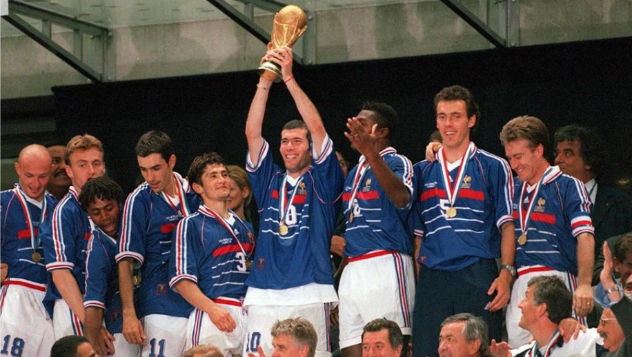 منتخب فرنسا أبطال العالم 1998