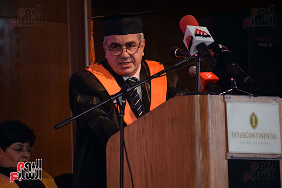 الأكاديمية العربية تحتفل بتخرج دفعة الدراسات العليا بمعهد النقل  (1)