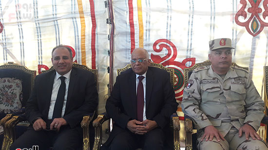       محافظ الإسكندرية مع رئيس البرلمان