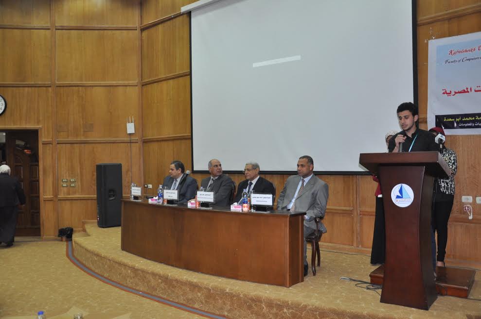 1- جانب من المسابقة بجامعة كفر الشيخ بمشاركة 11 جامعة