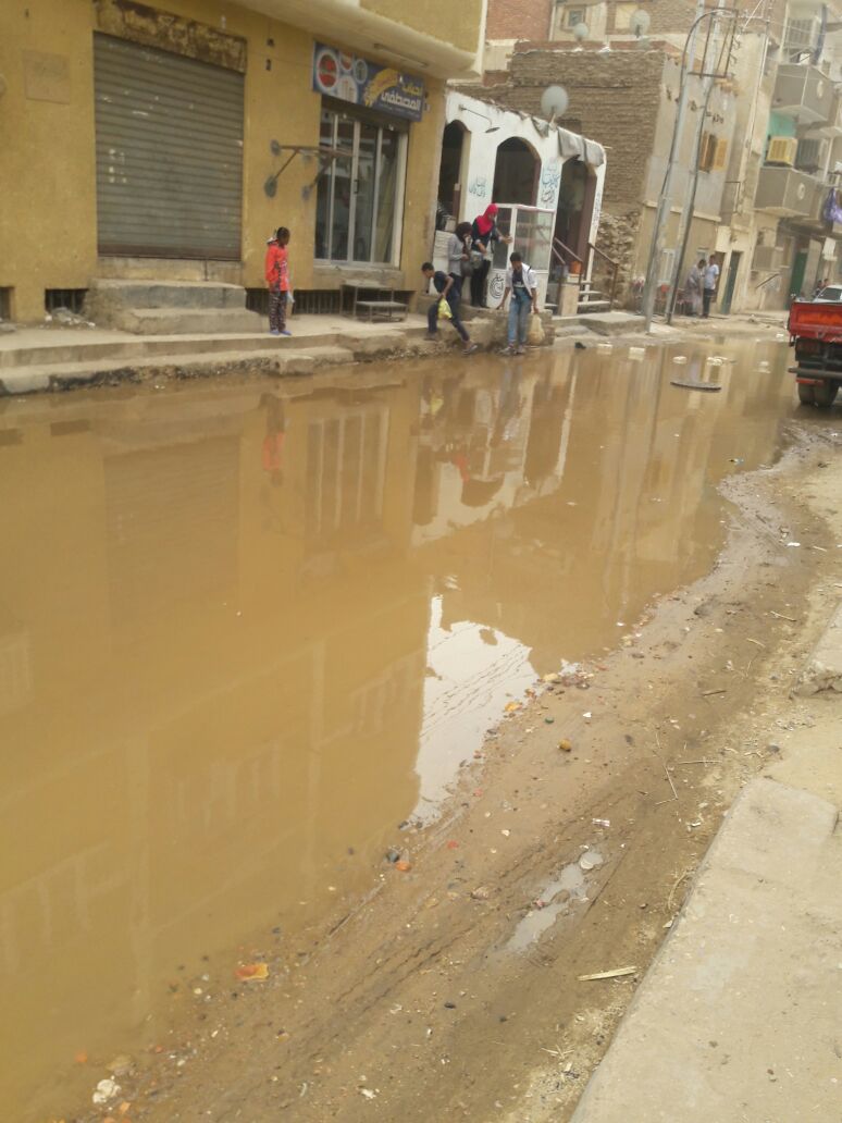 غرق شوارع منطقة أحمدماهر