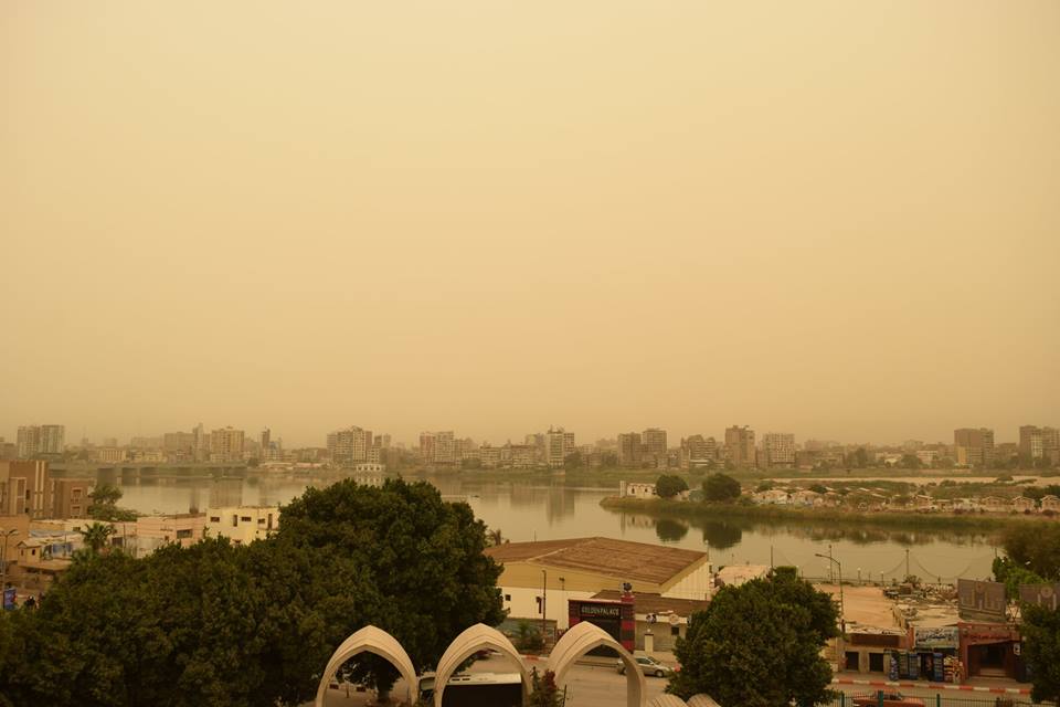 الطقس السيء يضرب محافظة سوهاج