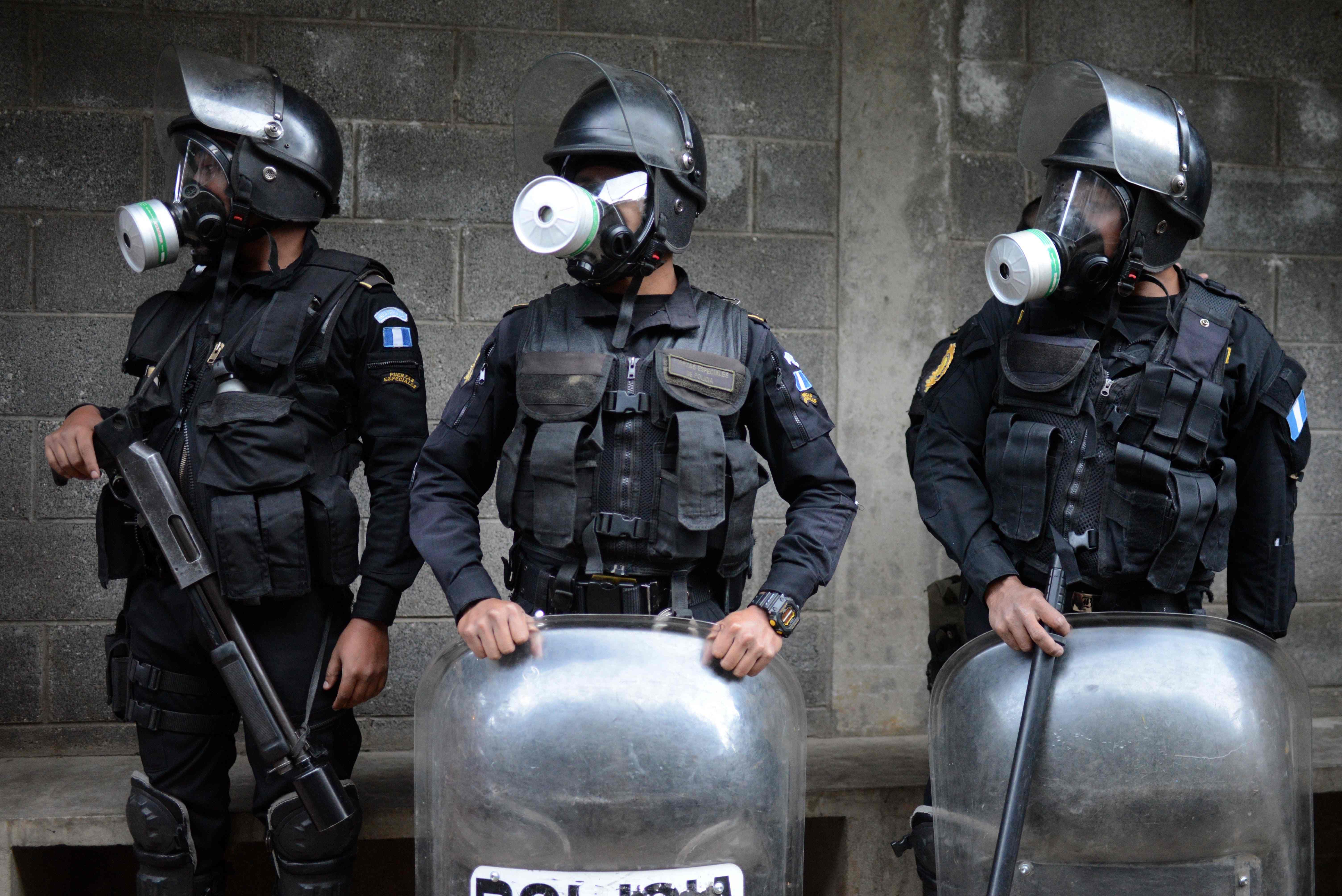الشرطة فى جواتيمالا