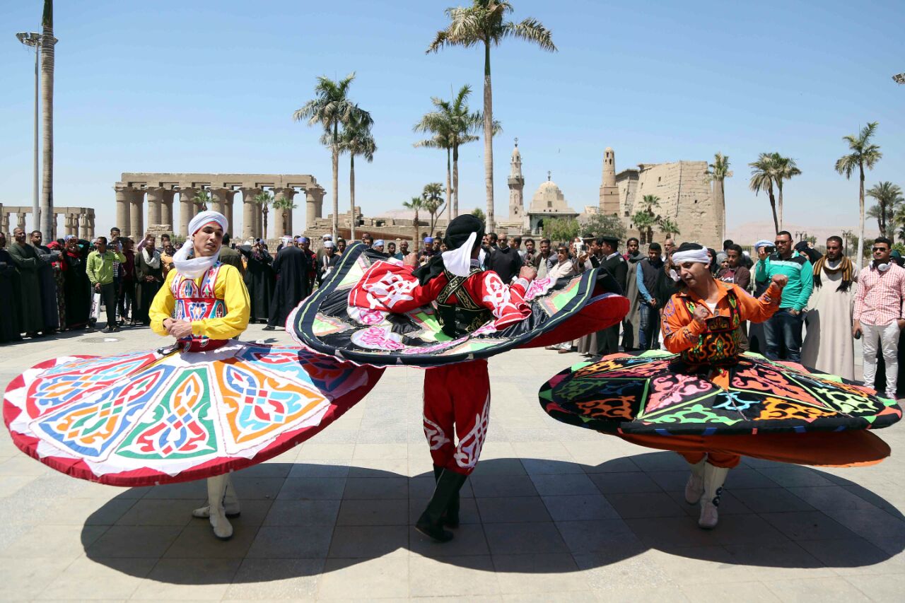 كارنفالات فنية بالأقصر احتفالا بوصول شعلة الثقافة العربية (9)